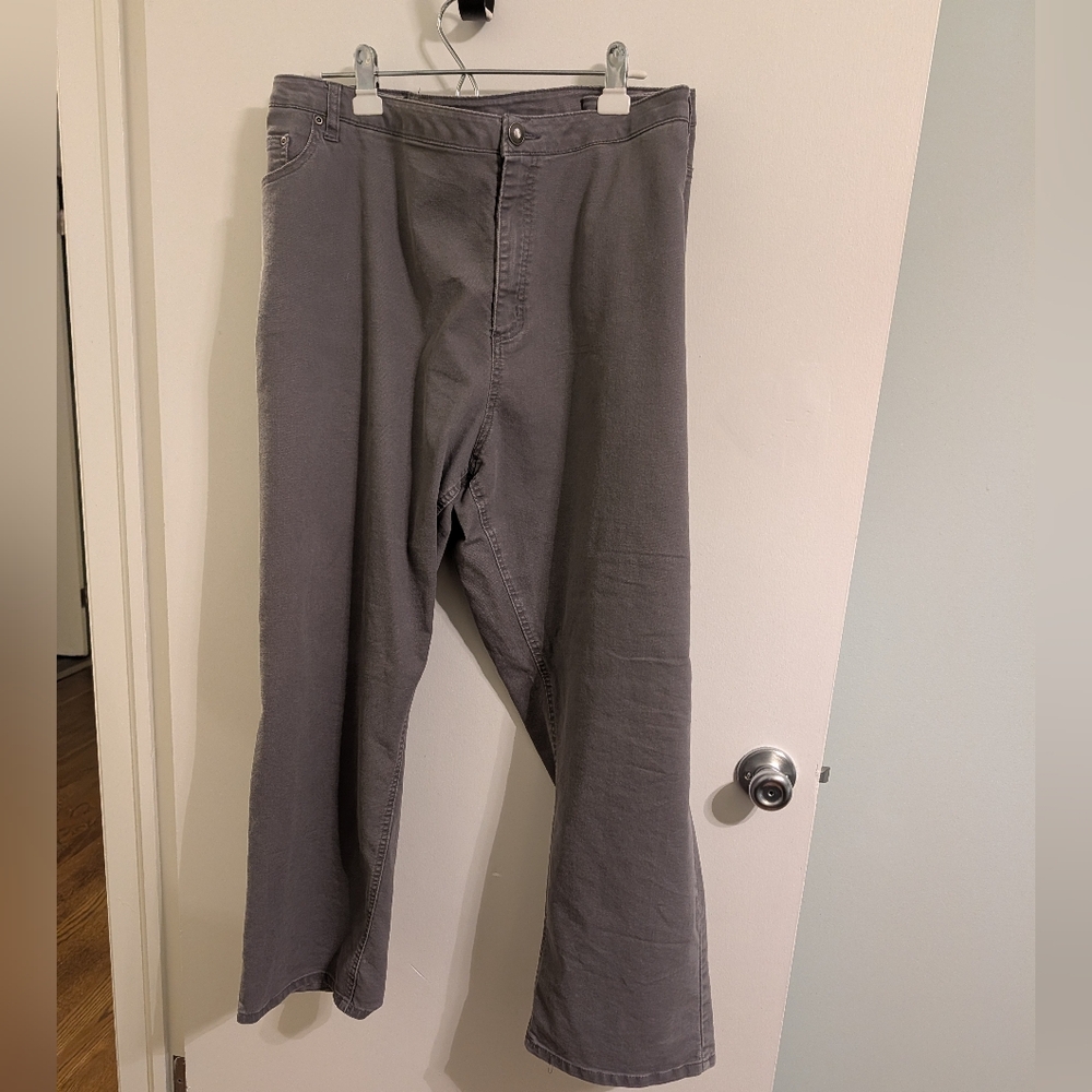 ellos Women's Boot Cut Jeans - Gray
